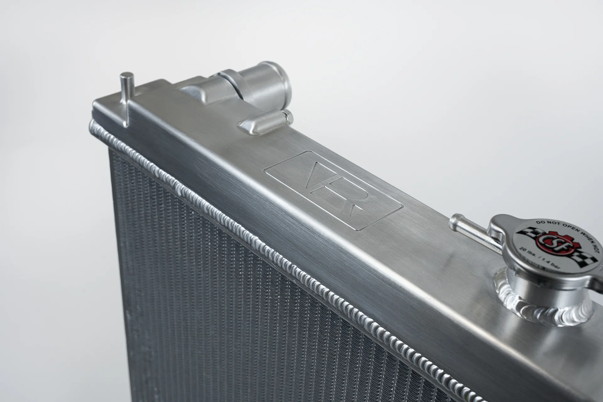 CSF Full Billet Aluminum High-Performance Radiator, Raw Finish For R33 Nissan Skyline GTR 7219 - Image 8