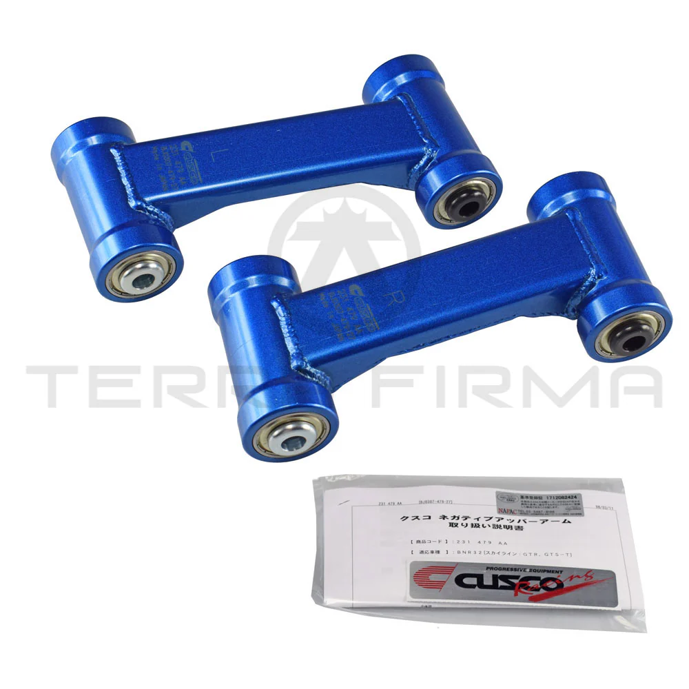 Cusco -5 mm Front Camber Upper Control Arms For Nissan Skyline R32 231 479 AC