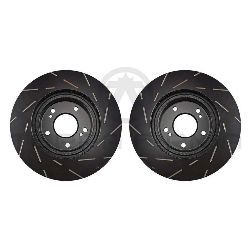 EBC USR Slotted Front Brake Rotor Set For Nissan Skyline R33 R32 GTS (256mm) USR507 - Image 2