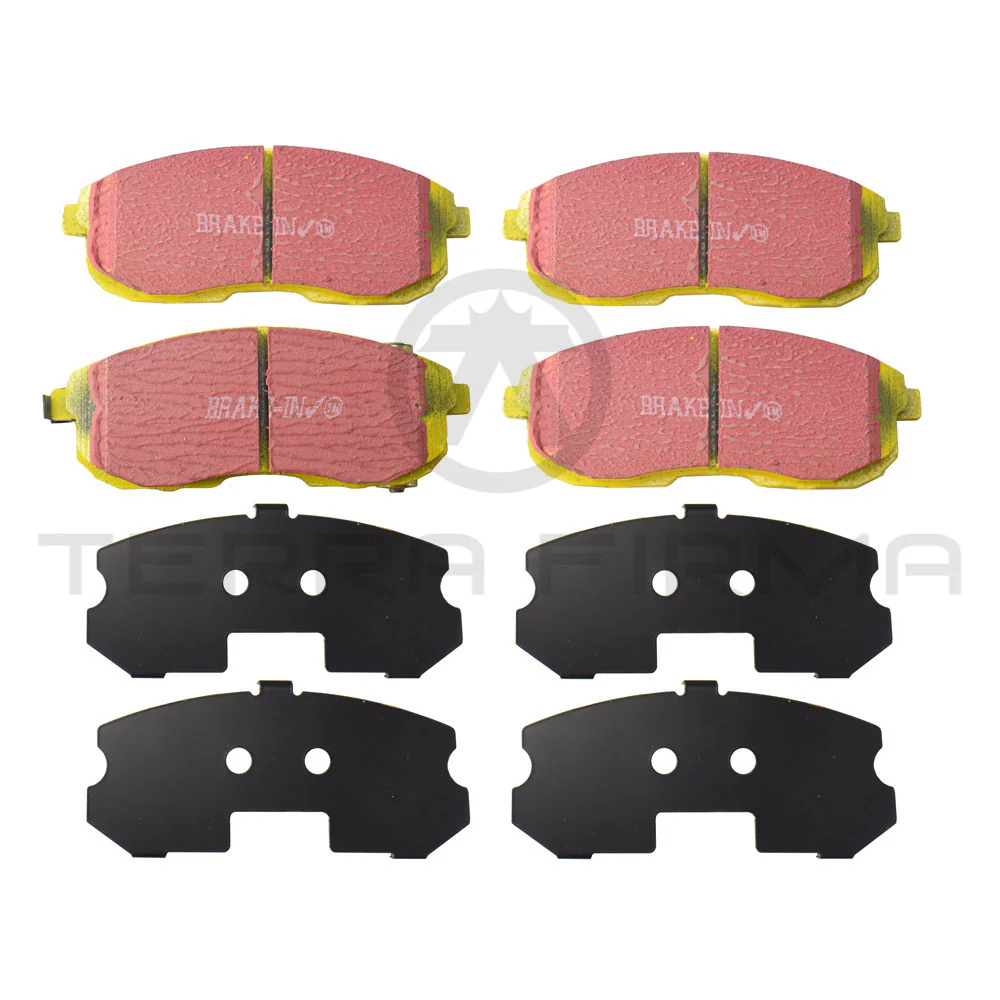 EBC Yellowstuff 4000 Street/Track Front Brake Pads For Nissan Skyline R32 GTST wo/Sumitomo Calipers DP4775R