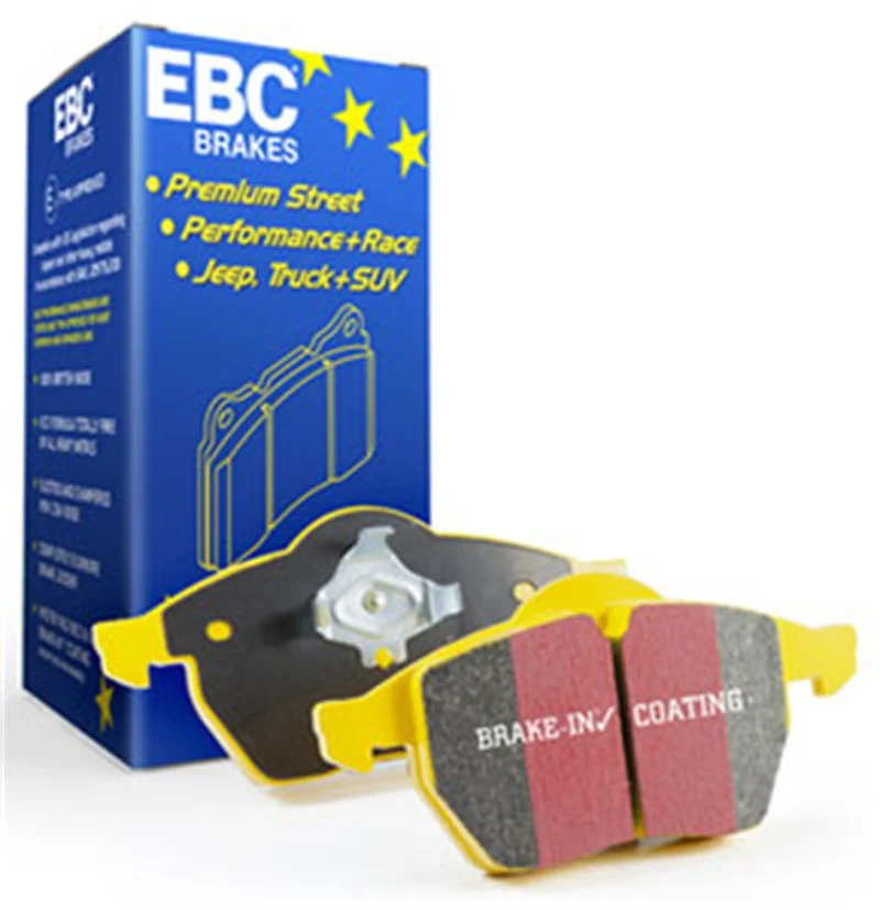 EBC Yellowstuff 4000 Street/Track Front Brake Pads For Nissan Skyline R34 25GT Wo/Sumitomo Calipers (RB25 Non Turbo)