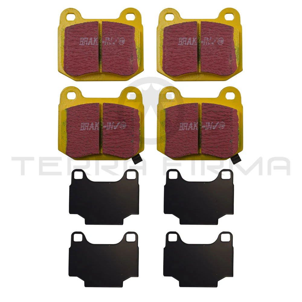 EBC Yellowstuff 4000 Street/Track Rear Brake Pads For Nissan Skyline R33 R34 GTR DP41537R