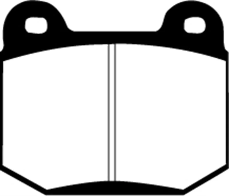 EBC Yellowstuff 4000 Street/Track Rear Brake Pads For Nissan Skyline R33 R34 GTR DP41537R - Image 3