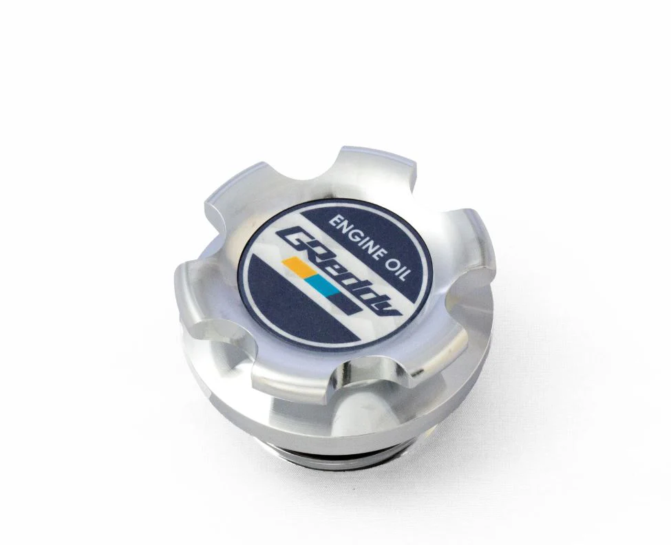 Greddy Type-B Oil Filler Cap M32-P3.5 Chrome For Nissan - Image 2