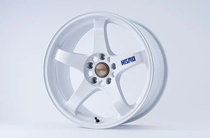 NISMO 40Th Anniversary LMGT4 Wheel 18×9.0J 22 White For Nissan Skyline R32 GTR Old Logo (Each Wheel)