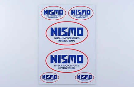 NISMO 40Th Anniversary Logo Decal Set (Old Logo)