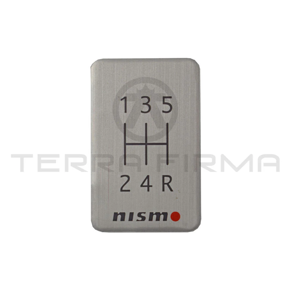 NISMO Shift Pattern Emblem (5-Speed)