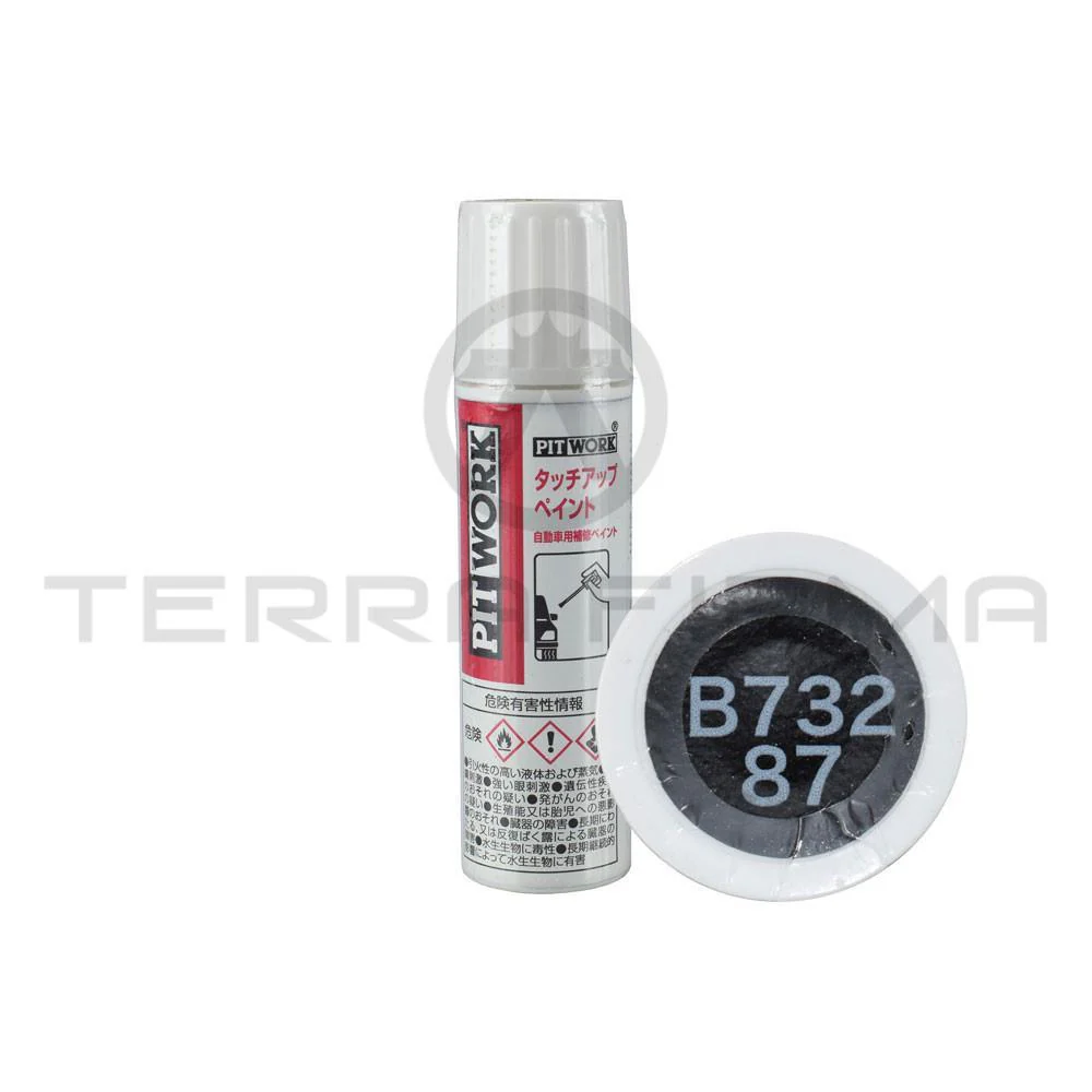Nissan Laurel C33 Touch Up Paint 732 Black Pearl