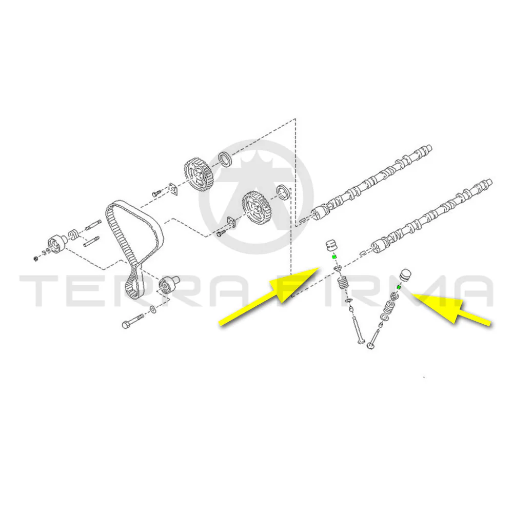 Nissan Skyline R32 R33 R34 GTR Valve Spring Collet RB26DETT - Image 4