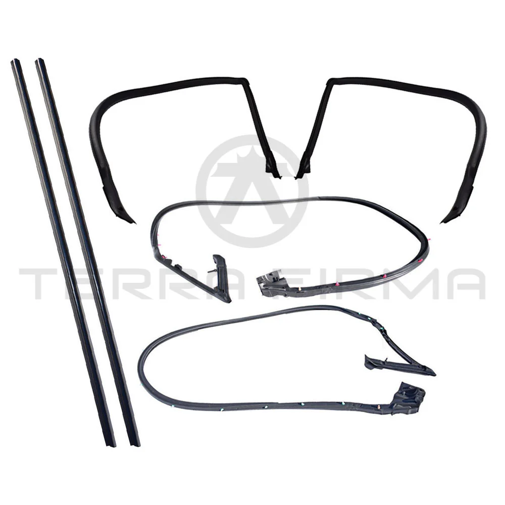 Nissan Skyline R32 Door Seal Weatherstrip Master Kit, 2-Door Models