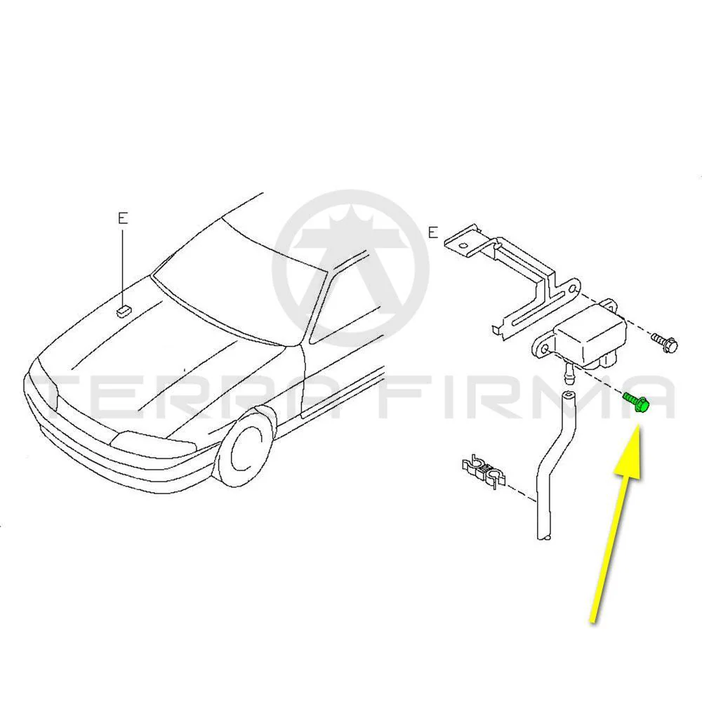 Nissan Skyline R32 GTR R33 GTR/GTS25T R34 GTR Boost Sensor Mounting Bolt Late Style - Image 3