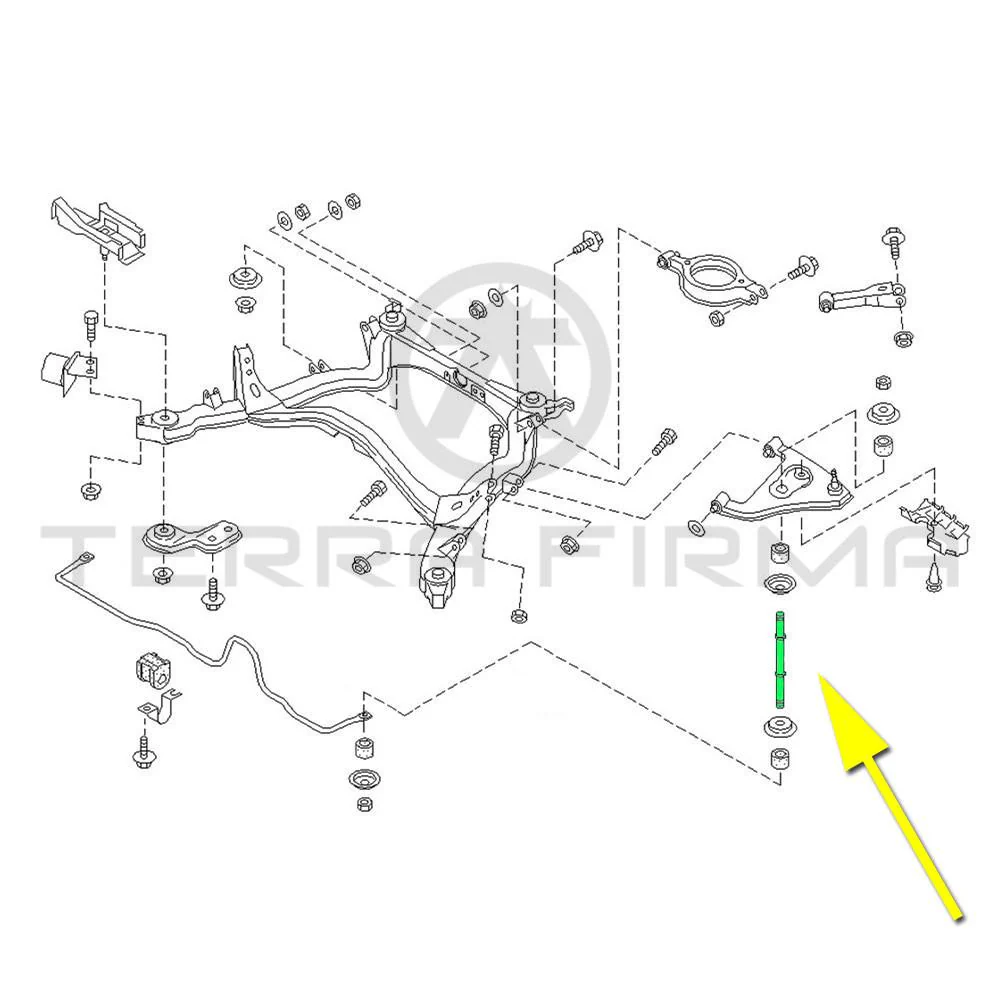Nissan Skyline R32 Rear Sway Bar End Link (56260N) - Image 2
