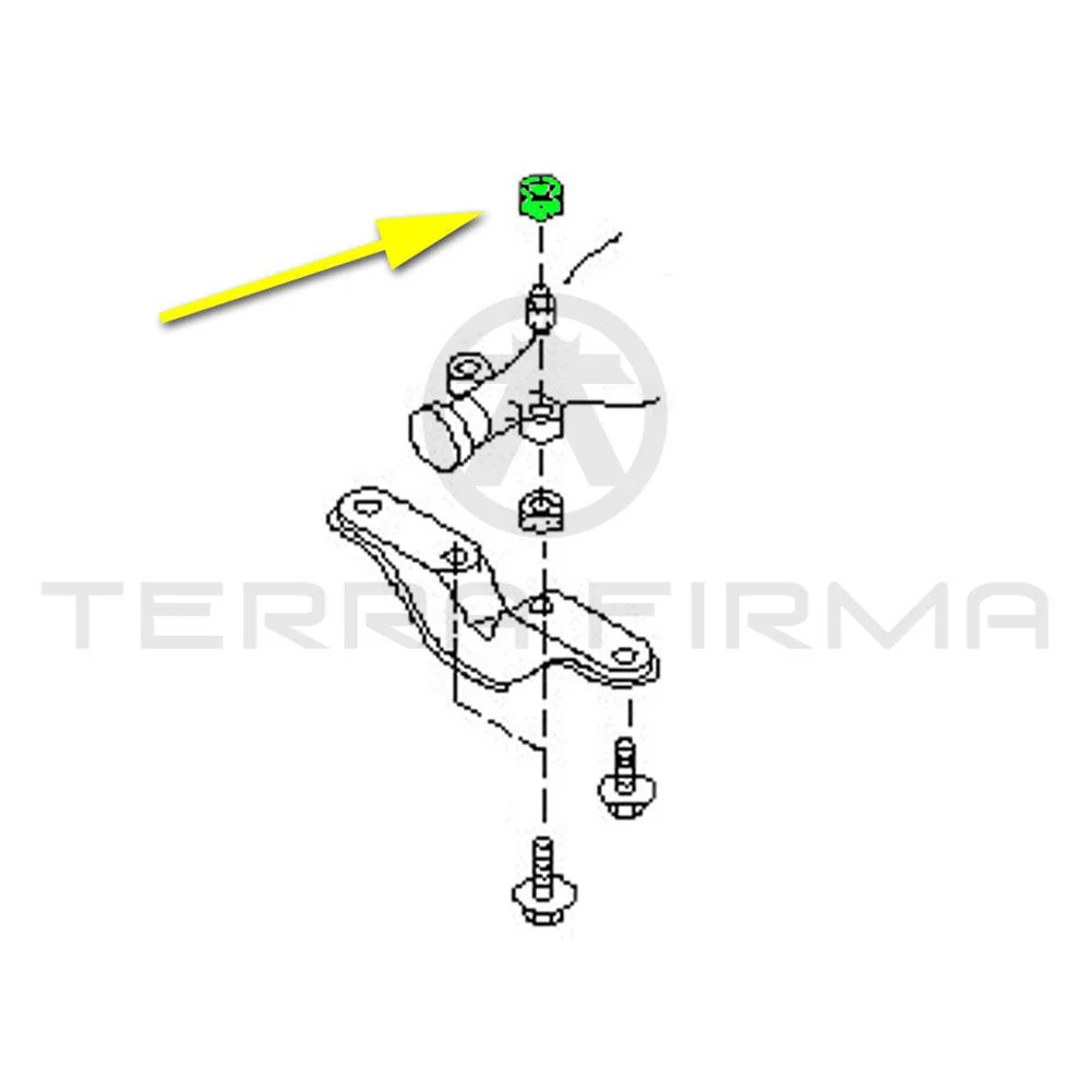 Nissan Skyline R32 GTR/GTS4 Rear Differential Upper Stopper (55474) - Image 3