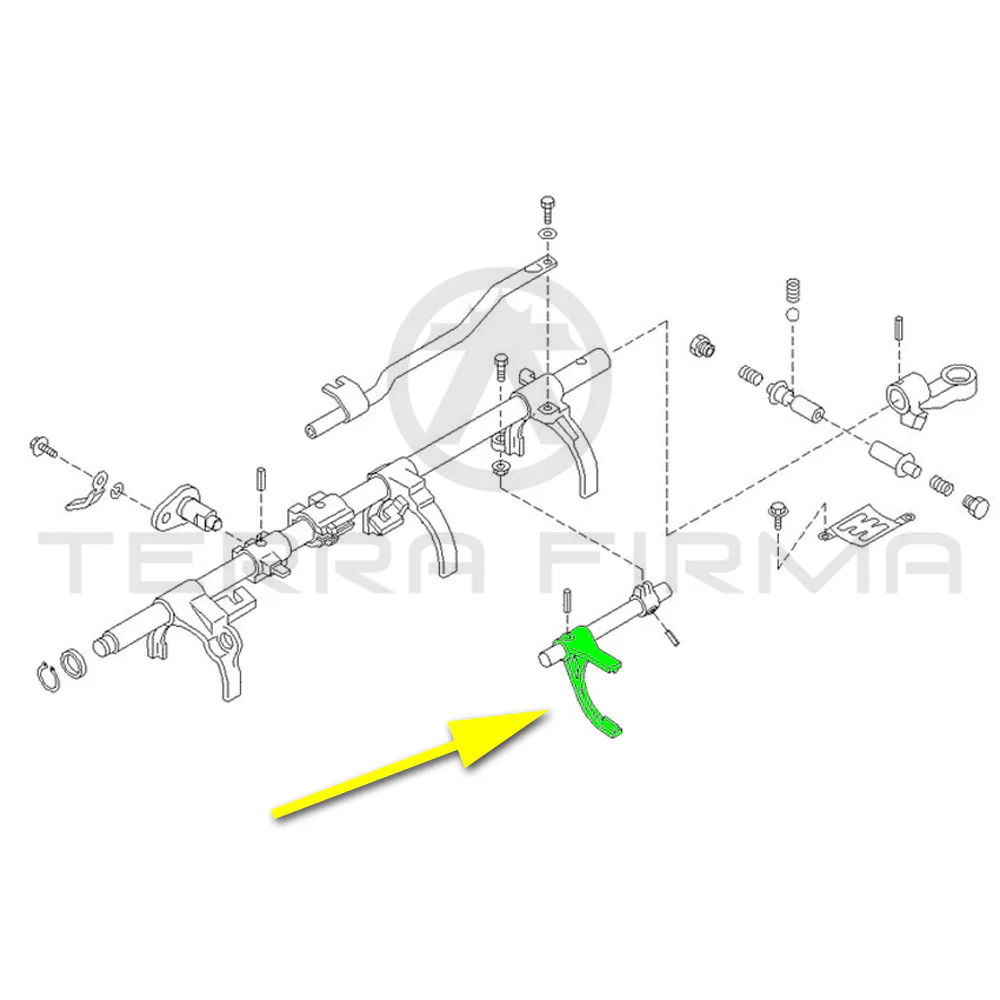Nissan Skyline R32 R33 GTR/GTS4 5-Speed MT Shift Control Overdrive Shift Fork - Image 3