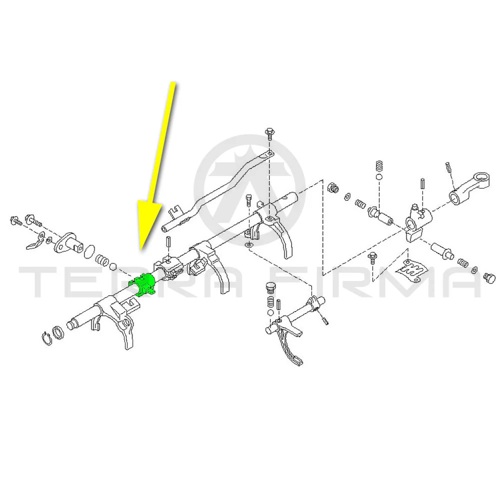 Nissan Skyline R32 R33 GTR/GTS4 5-Speed MT Shift Striking Lever - Image 2
