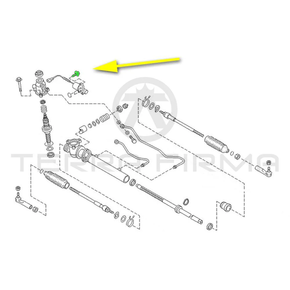 Nissan Skyline R33 GTR Steering Flow Control Valve Bolt - Image 4