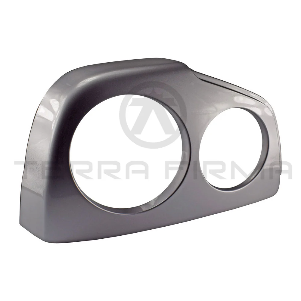 Nissan Skyline R34 (Except GTR) Left Taillight Assembly Rim Cover KV2 Athlete Silver, 2-Door Models