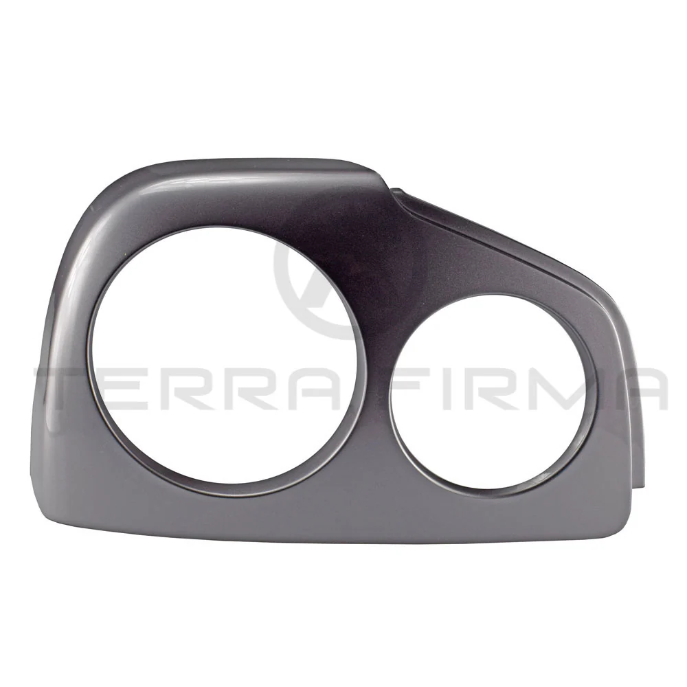 Nissan Skyline R34 (Except GTR) Left Taillight Assembly Rim Cover KV2 Athlete Silver, 2-Door Models - Image 2