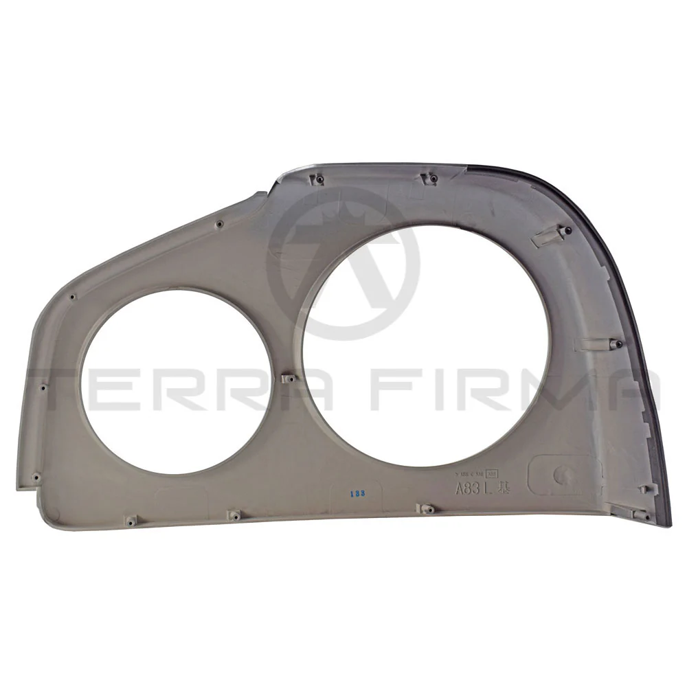 Nissan Skyline R34 (Except GTR) Left Taillight Assembly Rim Cover KV2 Athlete Silver, 2-Door Models - Image 3