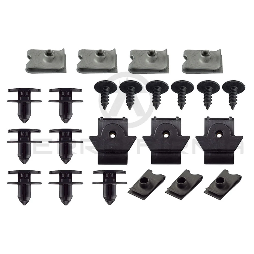 Nissan Skyline R34 GTR Front Inner Fender Mounting Fastener Kit (Per Inner Fender)