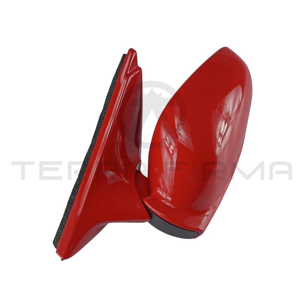 Nissan Skyline R34 Folding Side Mirror Assembly AR2 Active Red Left, 2-door Models - Image 2