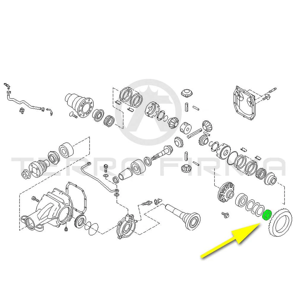 Nissan Skyline R34 Rear Drive Differential Side Seal (Late Style Non-V-Spec) - Image 3