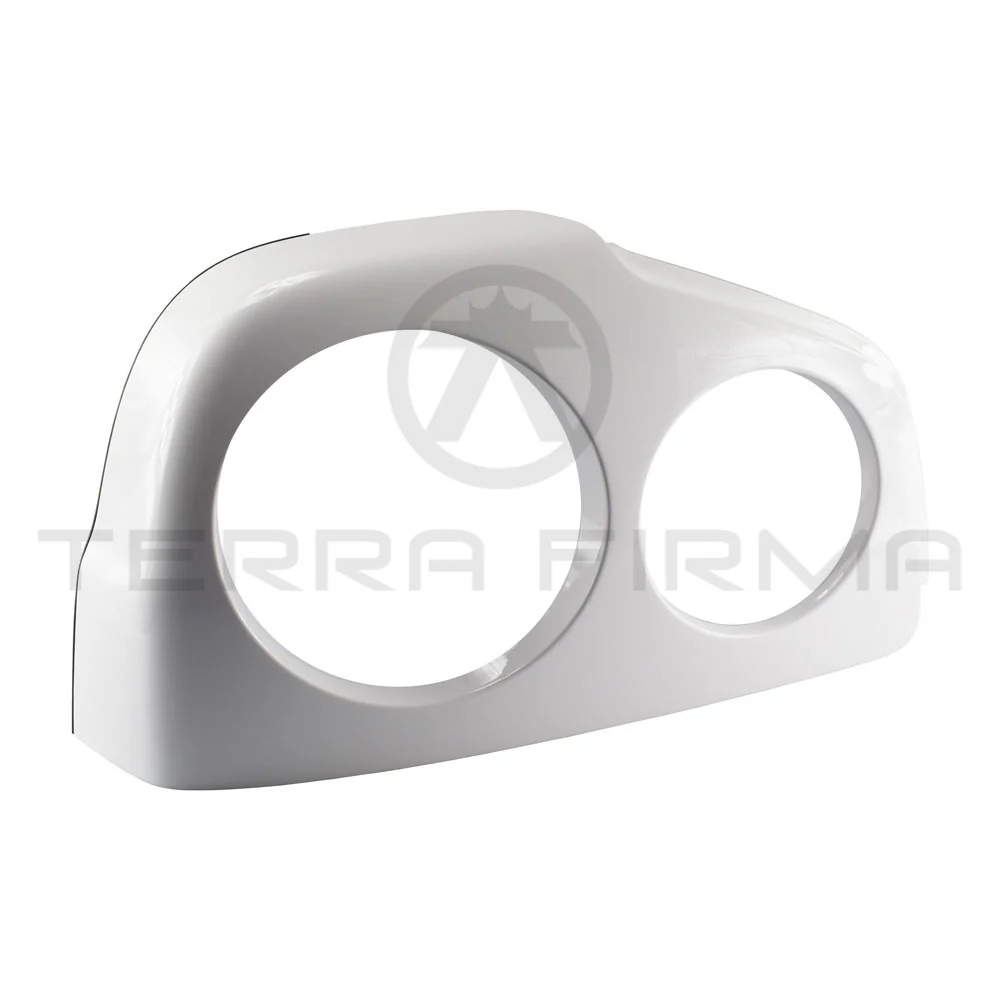 Nissan Skyline R34 GTR Left Taillight Assembly Rim Cover QM1 White