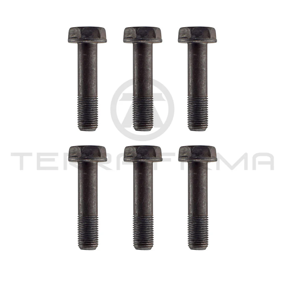 Nissan Skyline R34 GTR Manual Transmission Flywheel Bolt Set RB26DETT (6-Speed)