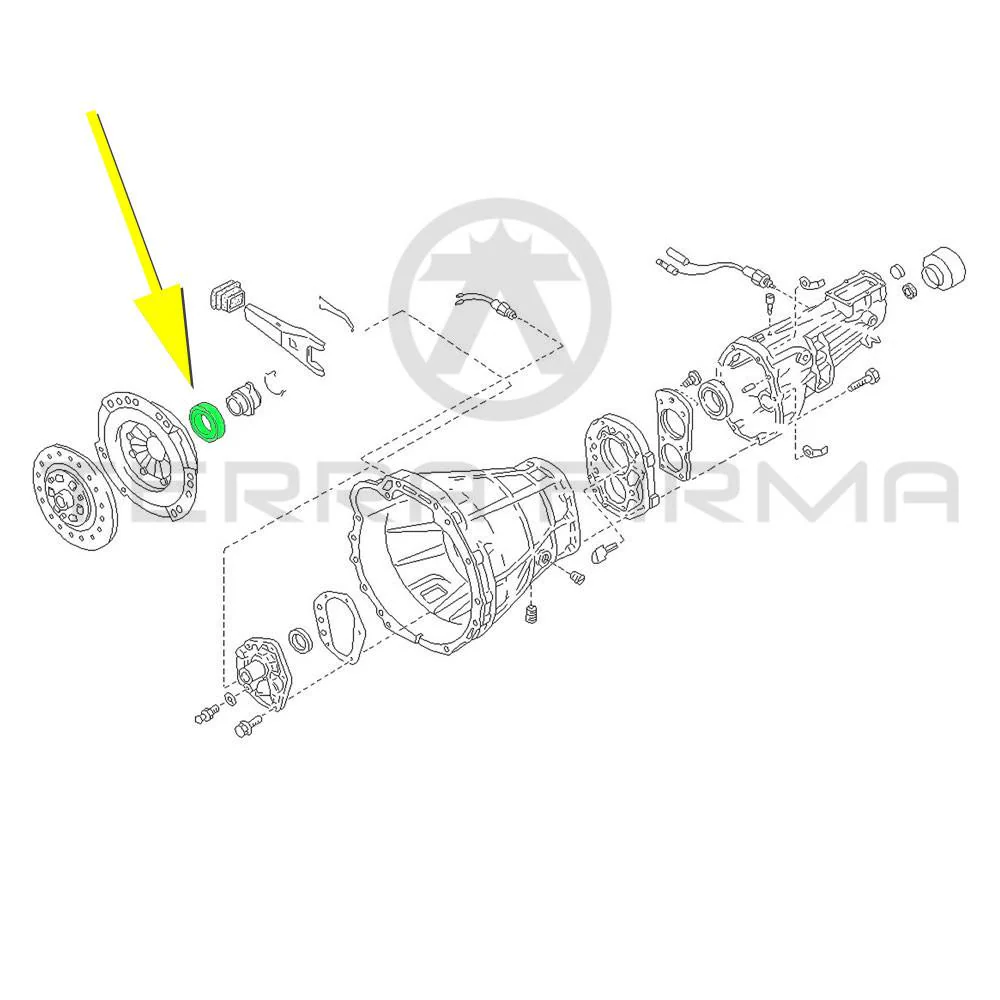 Nissan Stagea C34 260RS Clutch Throw-Out Bearing RB26 - Image 4