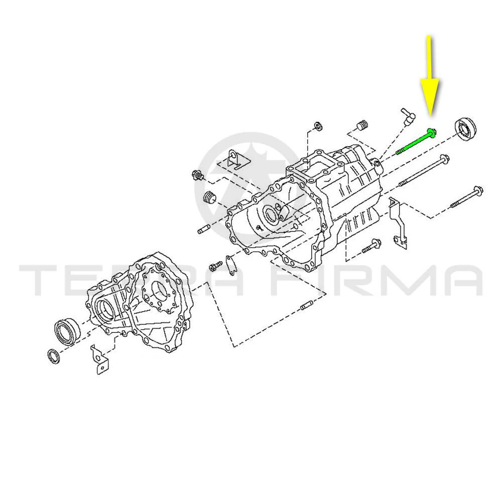 Nissan Stagea C34 Transfer Cover Case Bolt 33102AB RB26/25 (All Wheel Drive) - Image 3