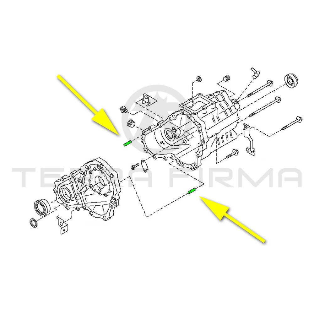Nissan Stagea C34 Transfer Case Dowel Pin RB26/25 (All Wheel Drive) - Image 2