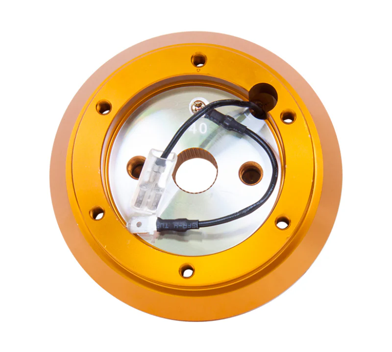 NRG Steering Wheel Short Hub Adapter, Rose Gold (Non-Hicas) - Image 2