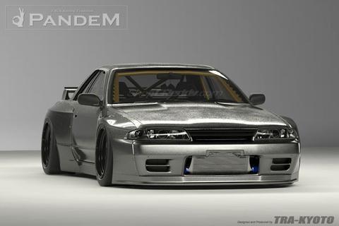 Pandem Aero Wide Body Kit For Nissan Skyline GTR R32 - Image 3