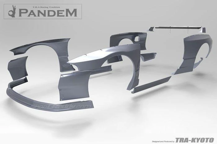 Pandem Aero Wide Body Kit For Nissan Skyline GTR R32 - Image 5