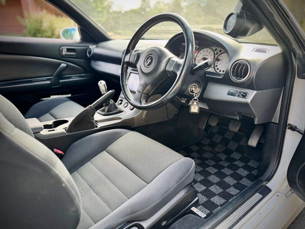 Phase 2 P2M Race Floor Mats (Dark Grey) For Nissan Silvia S15 - Image 2