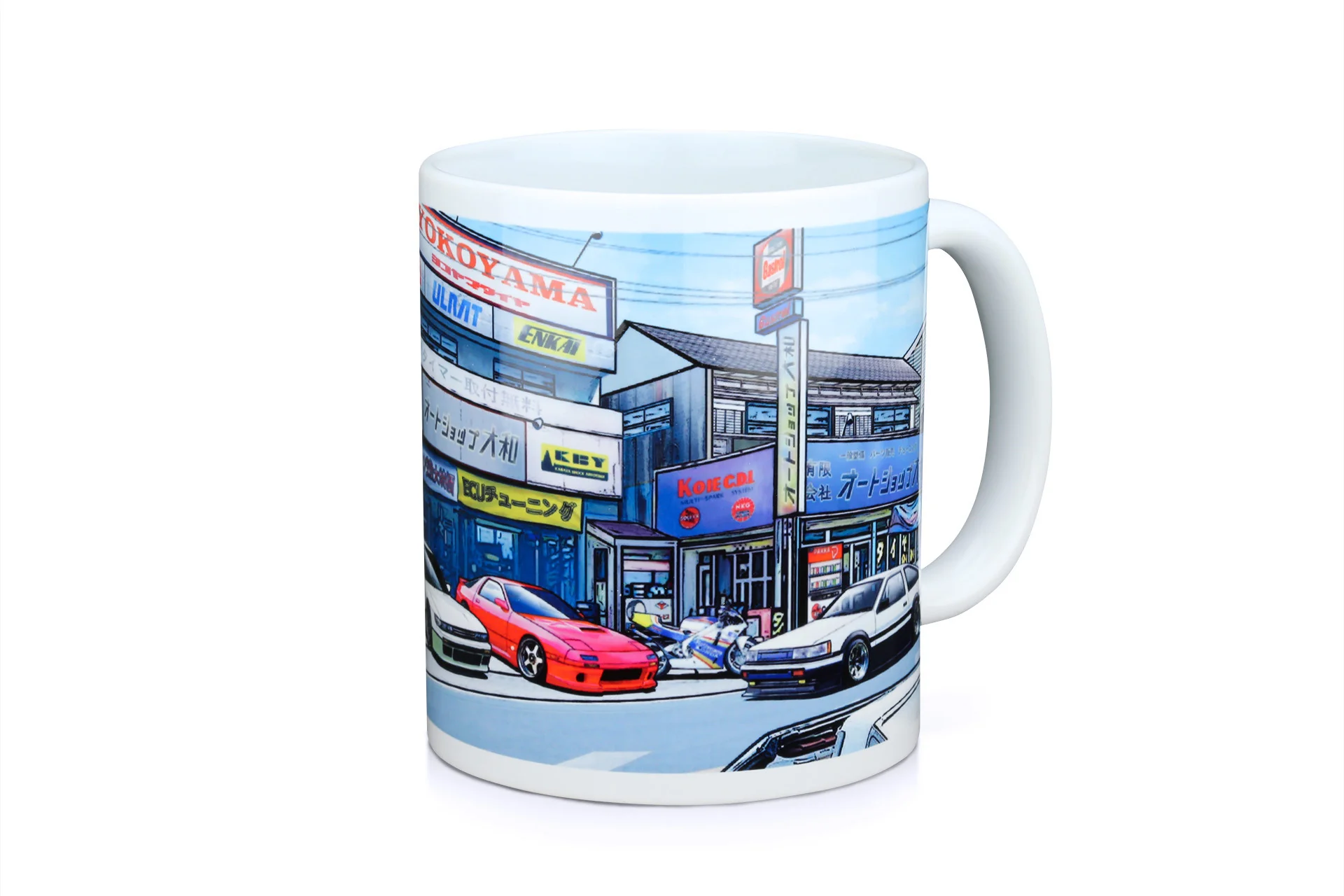 Tomei Mug White S13/FC3S/AE86 90'S Tuning Shop Japan